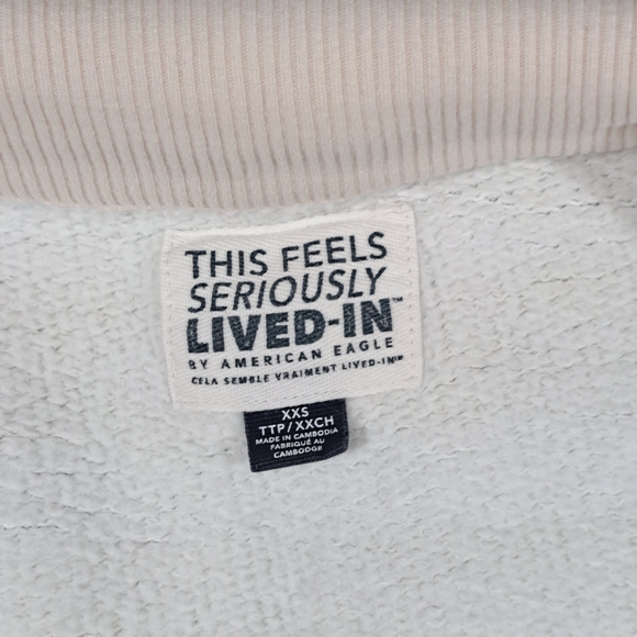 American Eagle Outfitters Cream Sweater - Picture 2 of 6